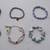 Lot of 8 vintage stretch bracelets, 3 with Kinsley Armelle designer ta 1 thumbnail