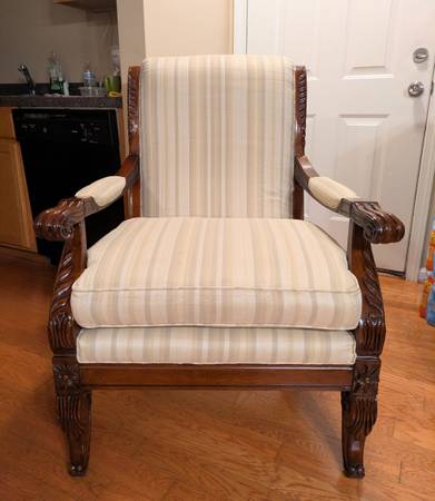 Solid Mahogany Arm Chair 1