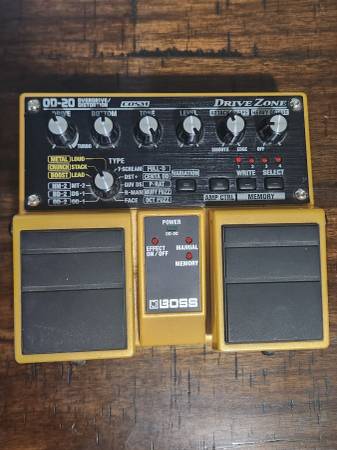 Boss OD-20 Overdrive/Distortion 1