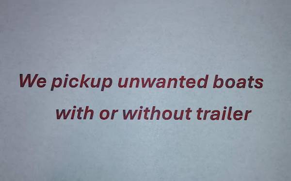 Wanted unwanted fishing boats 1