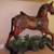 Solid Wood Carved LARGE Vintage Horse 6 thumbnail