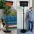 NEW patio heater outdoors heater electric heat lamp height adjustable 1 thumbnail
