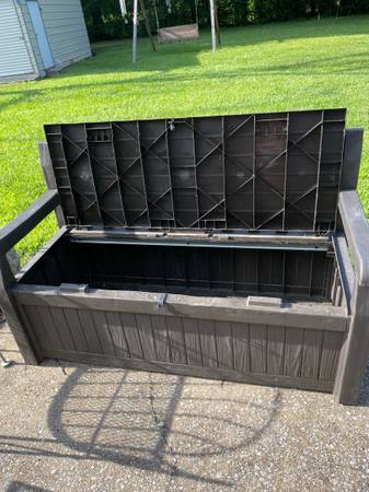 Keter Storage Bench - $45 (Anniston)63440305620737121