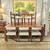 Vintage Oak Dining Set with 7 chairs 1 thumbnail