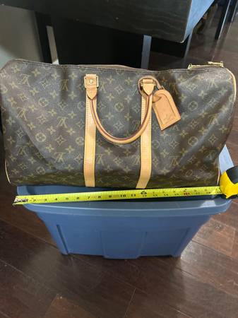 LV Inspired Travel Bag 1