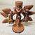 2 Mexican clay candle holder nativities 2 thumbnail