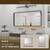 TETOTE 48 x 24 Inch Silve Frame Mirror, Bathroom Vanity Mirror for Wal 3 thumbnail