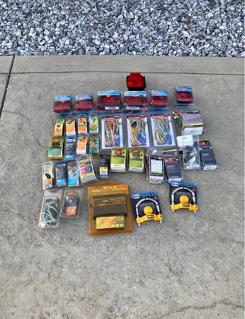 Trailer Wiring, Light, Locks, and Power Inverter $100 For Everything! 1