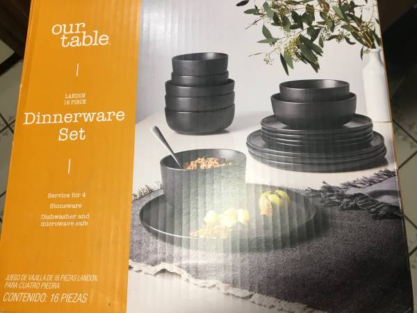 16 piece dinnerware set - Landon - by Our Table 1