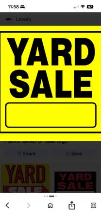 Yard sale photo
