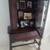 1930's Mahogany Curio Cabinet with large drawer 2 thumbnail