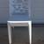 White Plastic Patio Outdoor Chairs 9 thumbnail