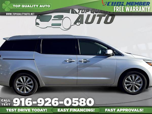 2015 KIA Sedona EX - $5,995 (Top Quality Auto)63619366953603123
