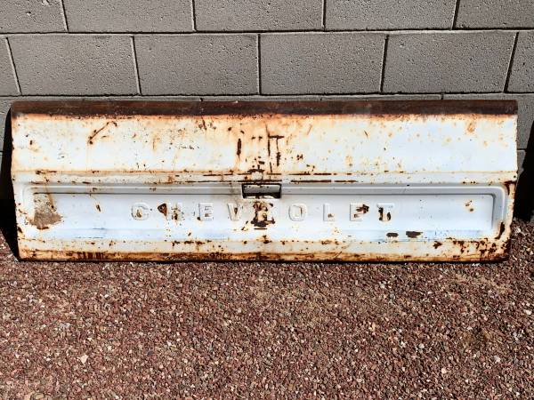 TAILGATE 1973 - 1987 CHEVY Chevrolet TRUCK C10 C20 ORIGINAL Patina 1