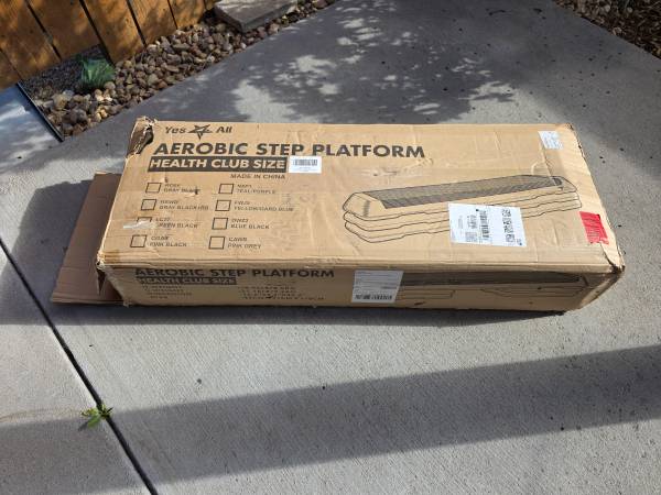 Yes4All Adjustable Workout Aerobic Exercise Step Platform - Brand New 1