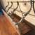Antique Hanging Coat & Hat Rack Oak & Iron 8 thumbnail