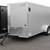 Trailer 7 X 12  Ramp Door   6'  Tall Silver Mist  In Color ( 080 Skin 1 thumbnail