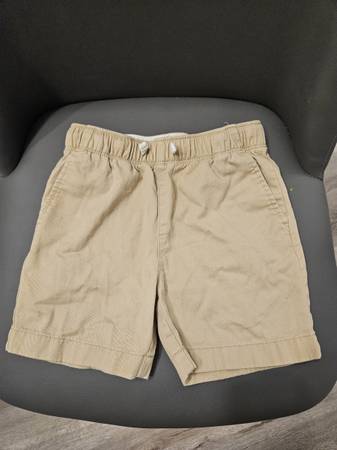 J.Crew Boys' drawstring twill dock short Size 6, Khaki 1