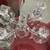Vintage Crystal four light Candelabra holder with prisms 23 thumbnail