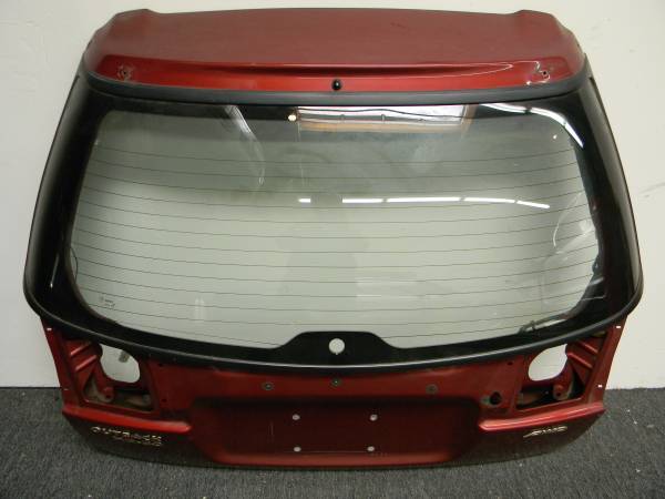 2003 Subaru Legacy Outback LL Bean Stationwagon Wagon Hatch Gate Glass 1