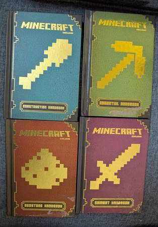 Minecraft book set (4) 1