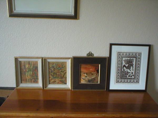 ASIAN PAINTINGS $15.00 A Piece 1