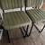 Velvet Upholstered Counter Stools with Steel frames (set of 2) 9 thumbnail
