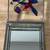 BEAUTIFUL LEADED GLASS + MIRRORED JEWELRY BOX 2 thumbnail