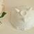 Vintage 1950s Hobnail LE Smith Milk Glass Bowl 7 thumbnail