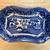 Antique Buffalo Pottery Blue Willow Relish Dish 1 thumbnail