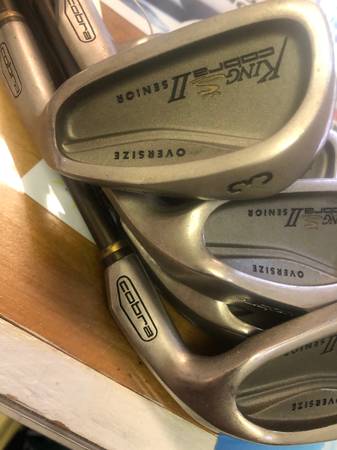 Cobra senior irons 1