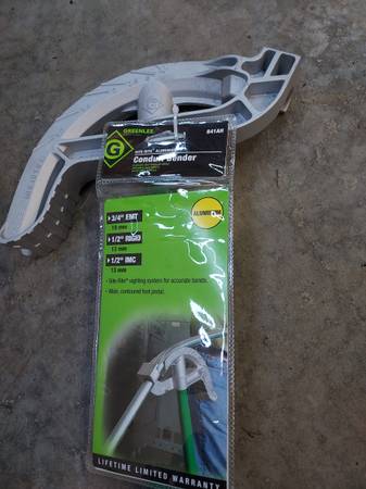 Greenlee conduit bender for 3/4" EMT #841AH 1