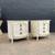 Pair of French Provincial Style Cream Painted Night Stands, c.1960’s 1 thumbnail