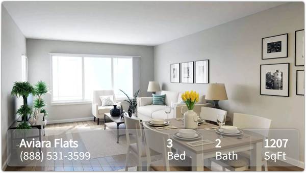 $1,630 / 3br - 1207ft2 - ¡Conveniencia cómoda en Aviara Flats! Lavadora y secadora en la unidad (Phoenix - Desert Star Park)63623945086337121