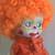 Clown Child 10" Bisque Porcelain Strung Doll Figurine In Satin Suit 18 thumbnail