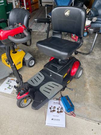 BuzzAround XL Mobility Scooter GB117 Foldable 3 Wheel 1