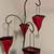 Five Decorative Hanging Votive Candle Holders - 3 and 4 Candle 18 thumbnail
