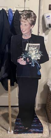 Life Size Cardboard of Princess Diana Spencer 1