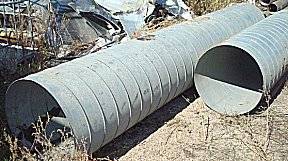 22" Galvanized Light Wall Pipe 1