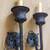 Custom Handcrafted J. Art Iron Torchere Sconces (2 Pairs) 1 thumbnail