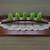 Wine Glass Flight Tasting Set Handcrafted Reclaimed Wine Barrel Stave 1 thumbnail