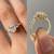 14K GOLD ENGAGEMENT RINGS LAB DIAMONDS 4 thumbnail