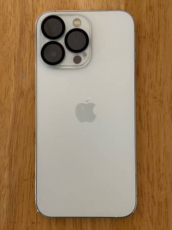 Apple iPhone 13 Pro — 128GB (Unlocked, Silver) - cell phones