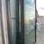 Dark Brown 6 Panel Corner Sliding Glass Door Hurricane Impact Used 7 thumbnail
