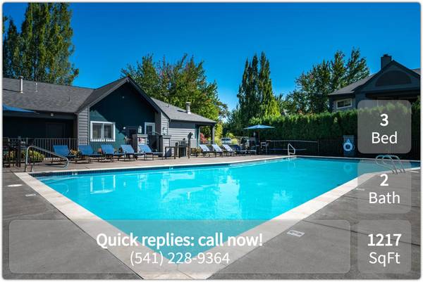 $2,176 / 3br - 1217ft2 - Your dream 3 bed, 2 bath is closer than you think! Call now! (Eugene)63373544220419122