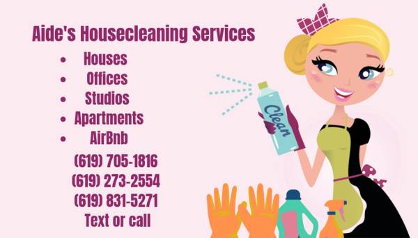 Aide's Housecleaning Services 1