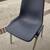Blue Plastic/Metal Frame Chairs x3 1 thumbnail