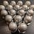 Cabinet Knobs - round, satin nickel finish - SET OF 18 2 thumbnail