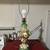 Capodimonte antique table lamps 4 thumbnail