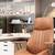 New ovios Ergonomic Home Office Chair, Mid-Century Modern Faux Leather Chairs wi 10 thumbnail